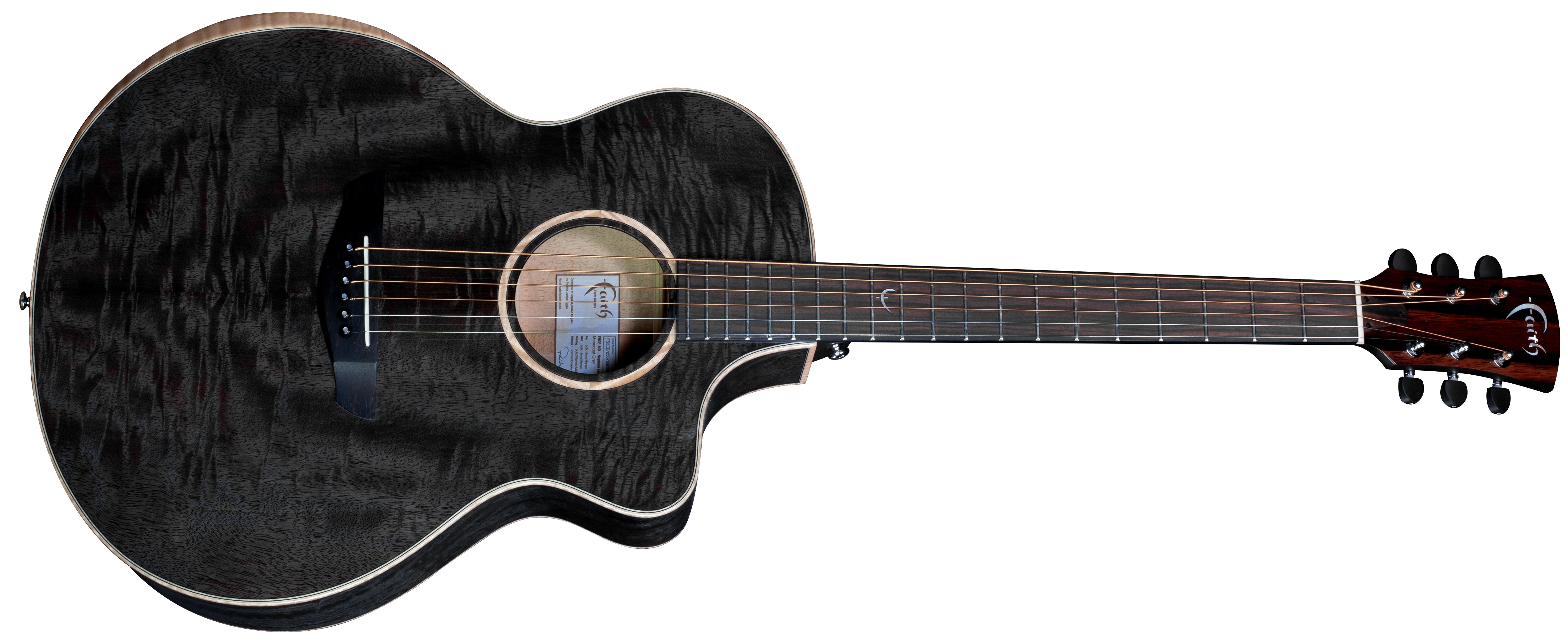 Faith FX Neptune Cutaway Electro Moondust Grey FNCEMD | Handmade