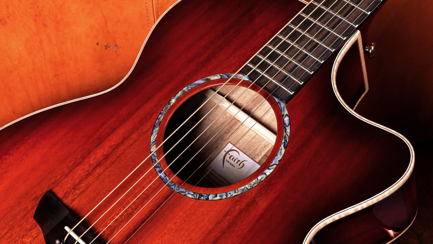 Faith Blood Moon Venus Cutaway Electro FVBMB – Faith Guitars