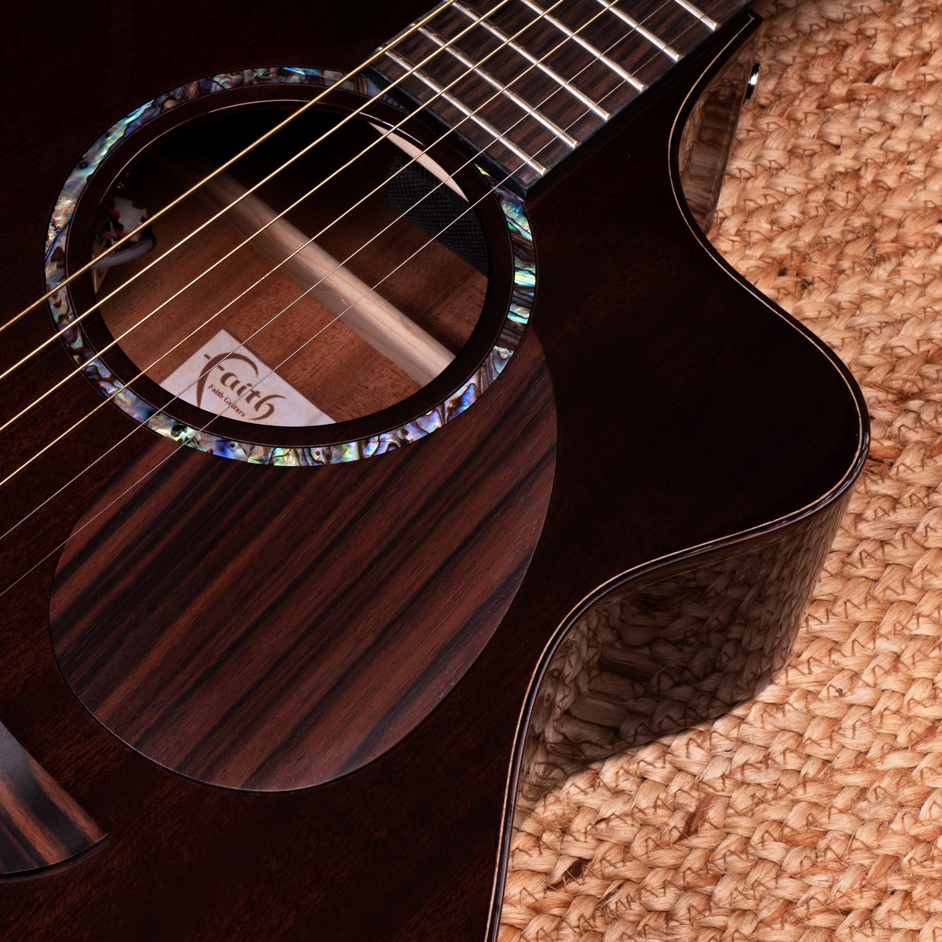 PJE Legacy Earth Cutaway Electro Dark Roast FG5HCE – Faith Guitars