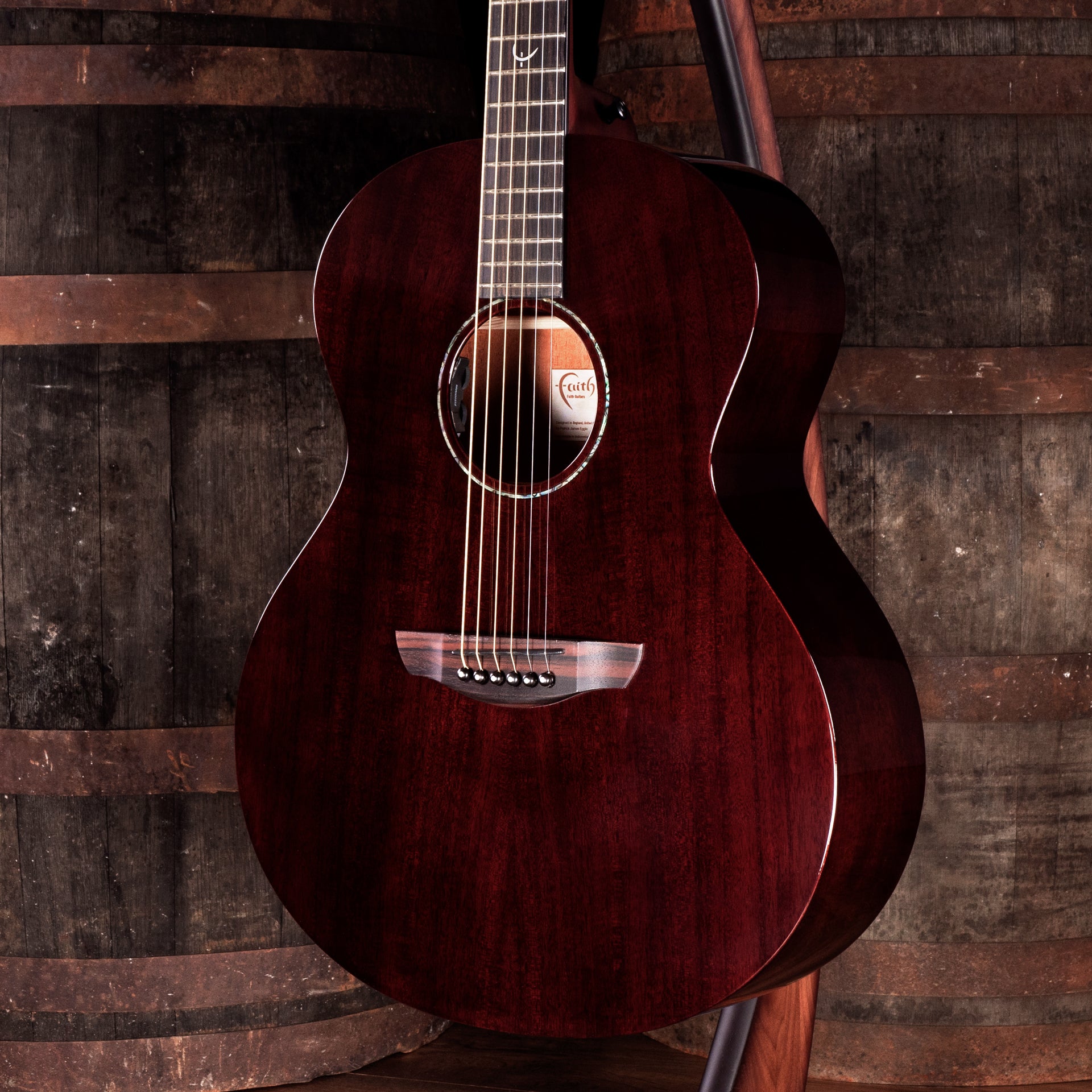 Faith Nexus Neptune Electro Cognac FPNECG – Faith Guitars