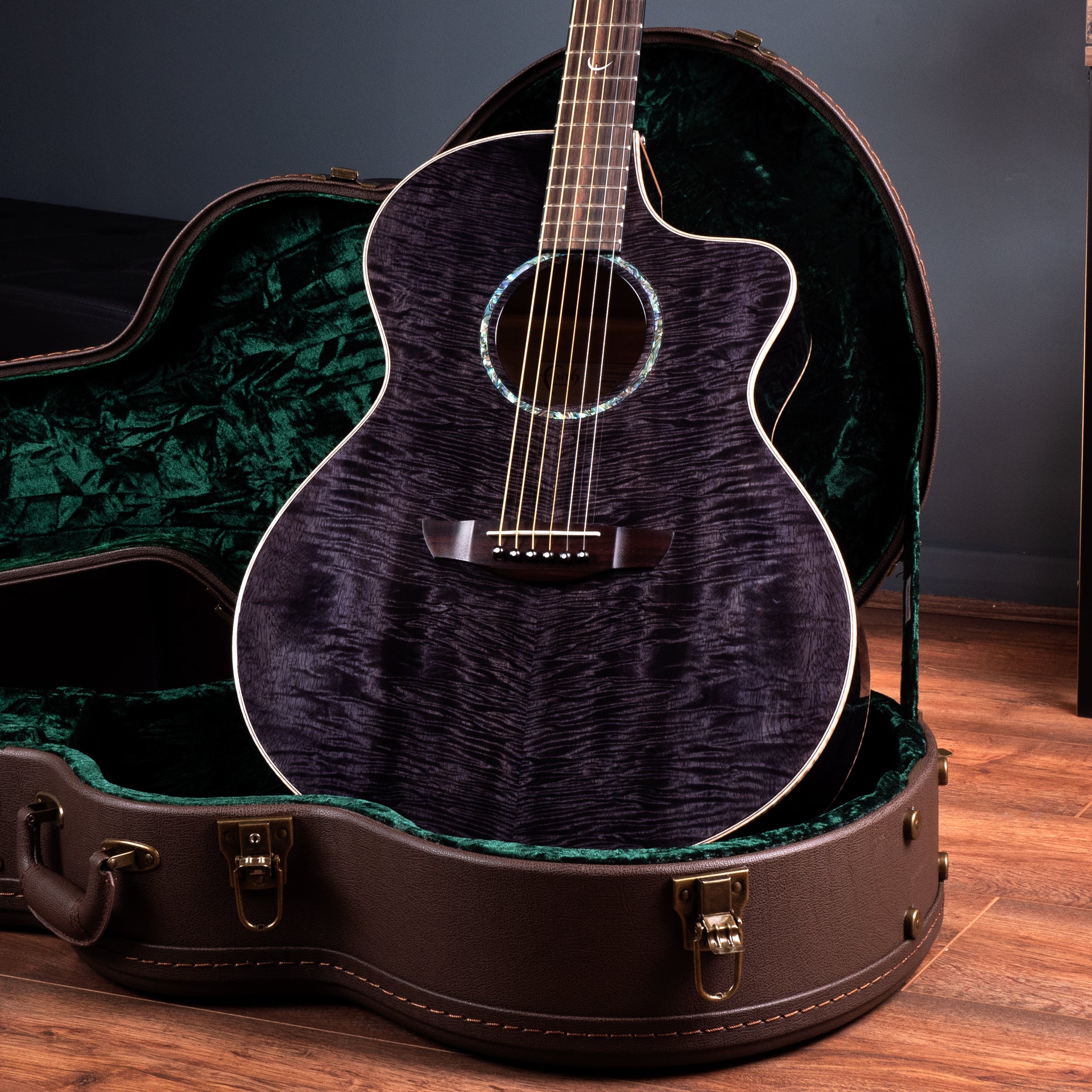 Faith FX Neptune Cutaway Electro Moondust Grey FXNCE-MD – Faith